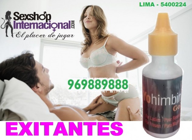 YOHIMBINA GOLD ORGASMOS SEGUROS 